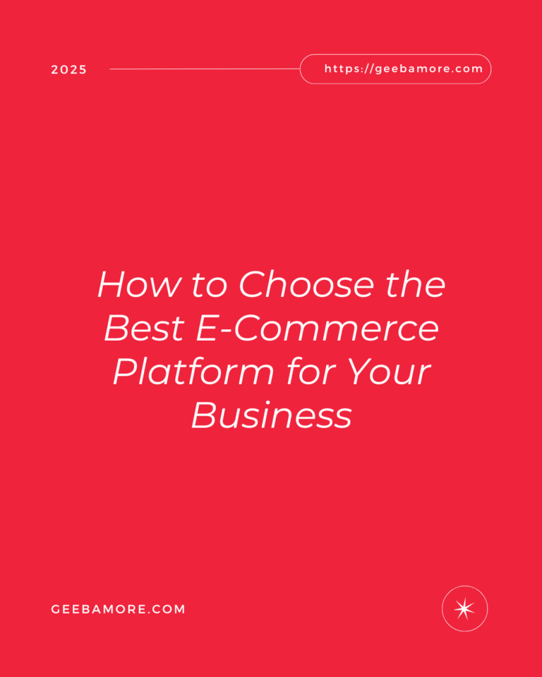 How to Choose the Best E-Commerce Platform for Your Business