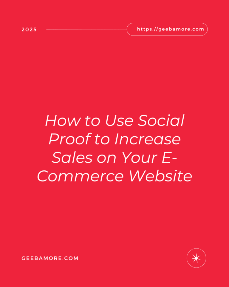 How to Use Social Proof to Increase Sales on Your E-Commerce Website