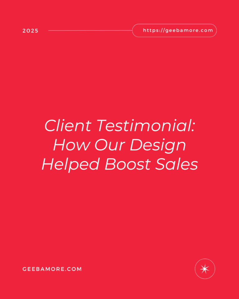 Client Testimonial: How Our Design Helped Boost Sales